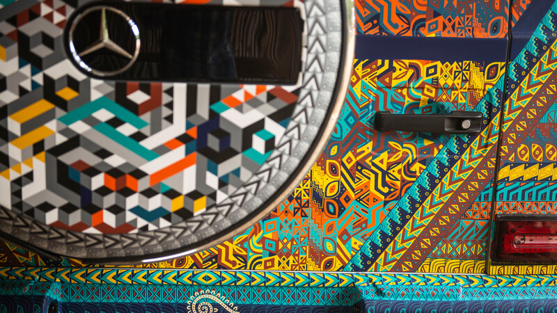 Mercedes-Benz Clase G, artesanía Zapoteca