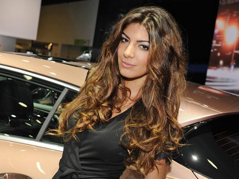 Las chicas del Auto Show de Frankfurt 2015