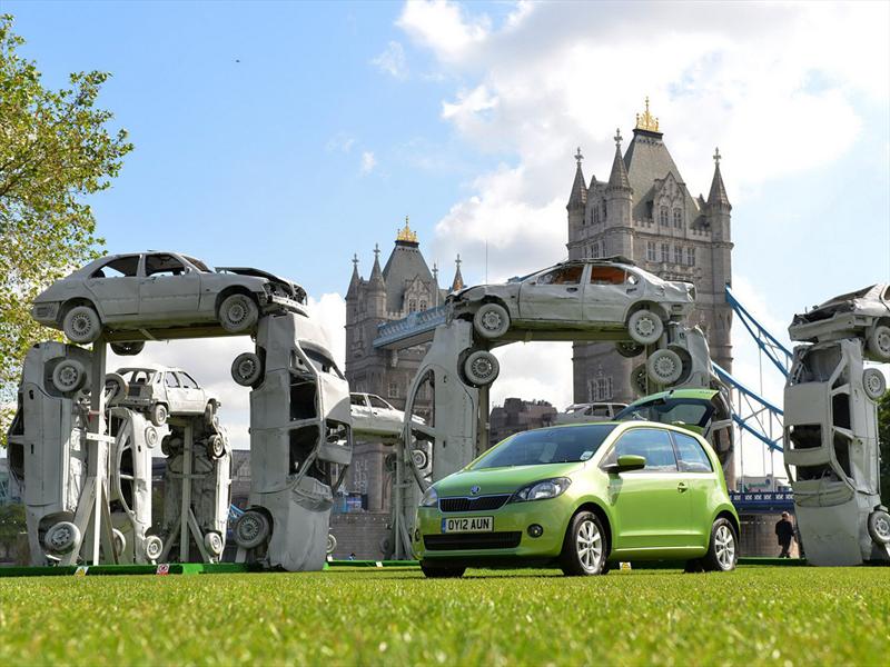 Skoda Citigo celebra lanzamiento en Londres