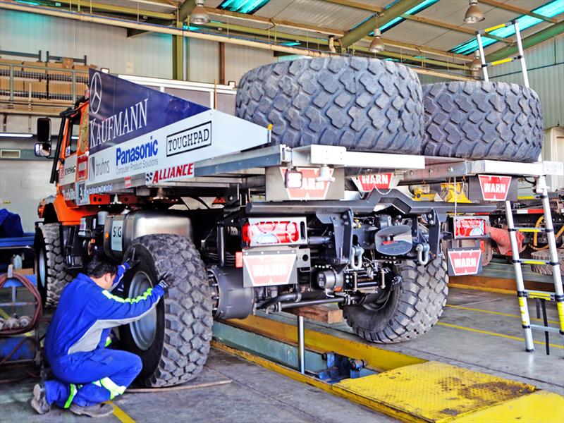 Mercedes-Benz Zetros: Récord mundial en Chile