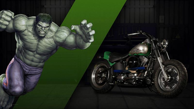Harley Davidson y Marvel