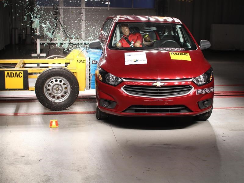 Latin NCAP prueba al Chevrolet Onix