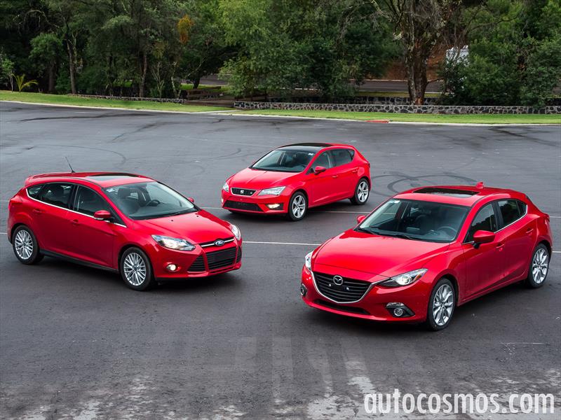 SEAT Leon vs Mazda3 vs Ford Focus