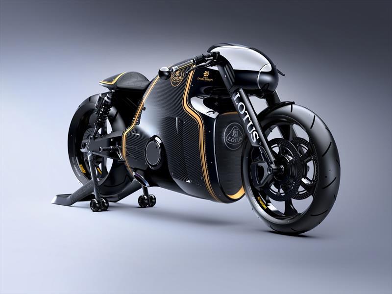 Lotus C-01, una moto increíble