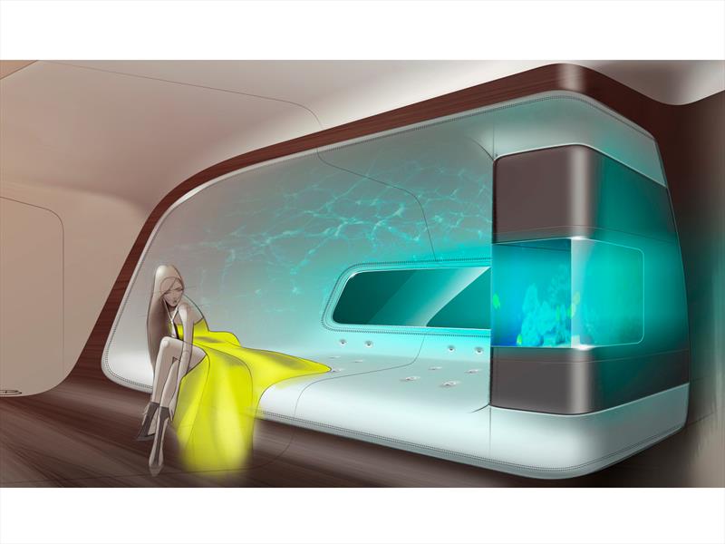 Cabinas para jets por Mercedes-Benz y Lufthansa