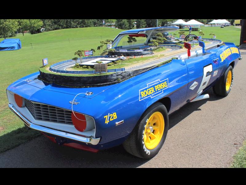 Cheverolet Camaro como pista de slot