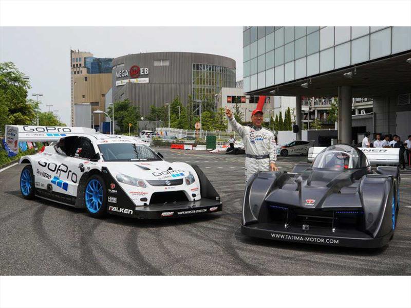 B atimóvil eléctrico en Pikes Peak