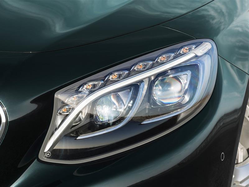Luces con cristales Swarovski del Mercedes-Benz