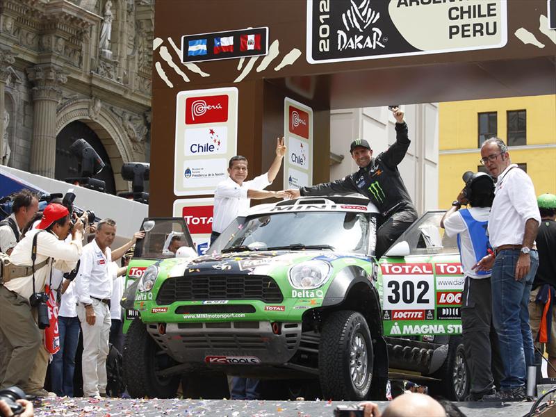 Dakar 2012, la llegada