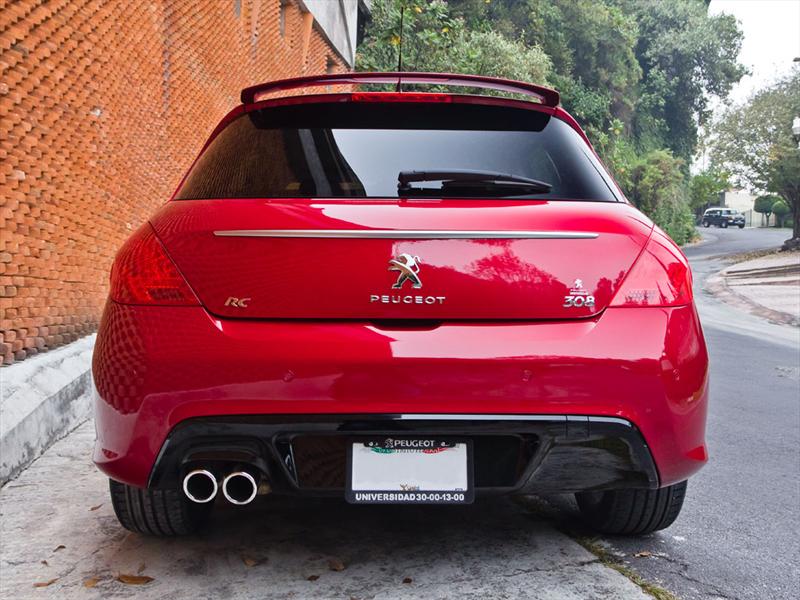 Peugeot 308 RC Turbo 2012 a prueba