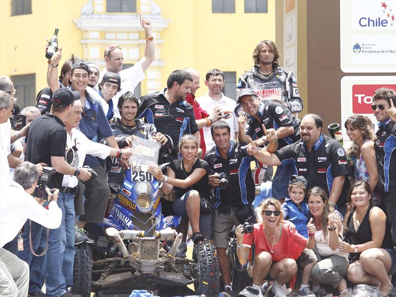 Dakar 2012, la llegada