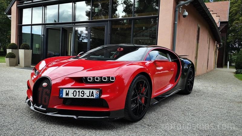 Bugatti Chiron Sport a prueba