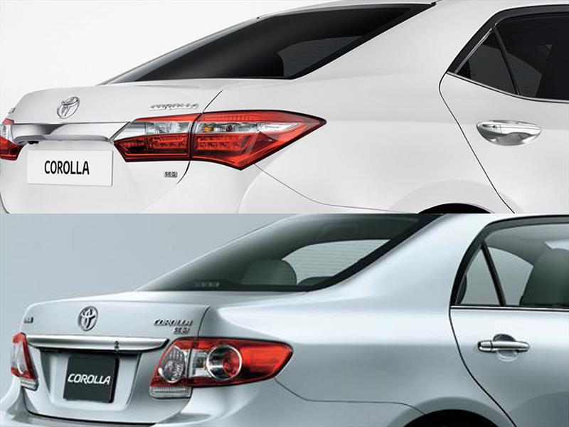 Nuevo Toyota Corolla Vs. la generación anterior