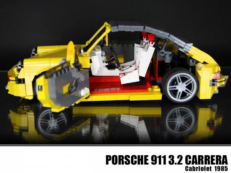 Los Porsche construidos con piezas de LEGO