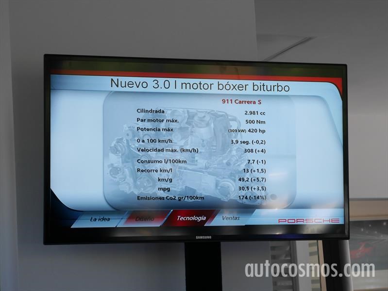 Porsche 911 Targa 4S en Argentina