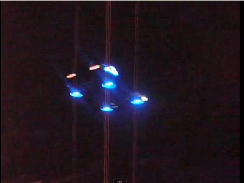 DeLorean de Volver al futuro que vuela