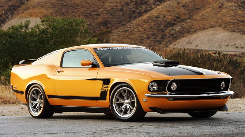 Ford Mustang retro moderno