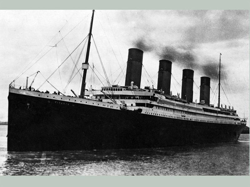 Los autos que se hundieron en el Titanic