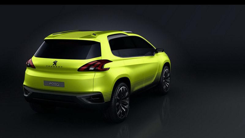 Peugeot 2008 Concept en París 2012