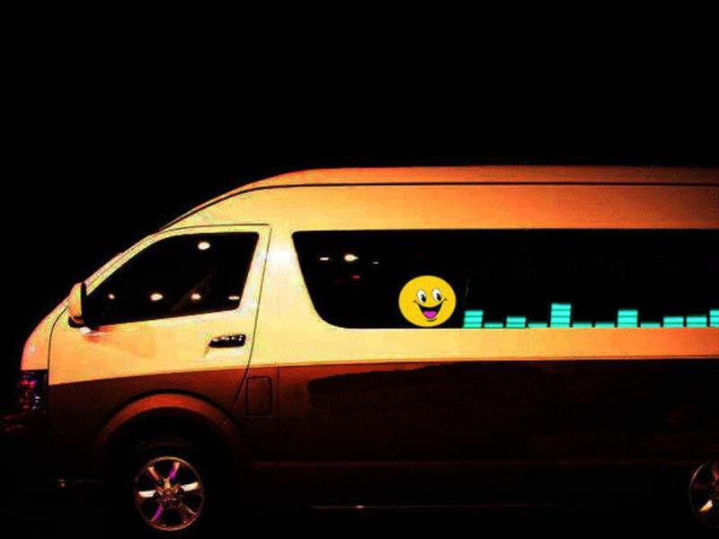 Stickers que tapan la visibilidad