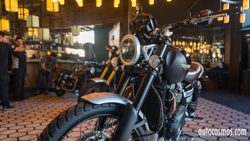 Triumph Scrambler 1200 y Speed Twin en Chile