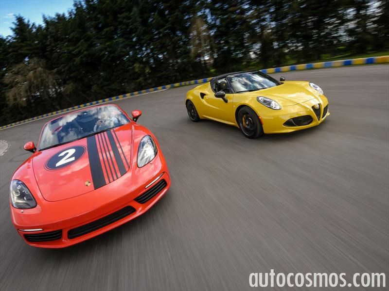 Alfa Romeo 4C Spider vs Porsche 718 Boxster