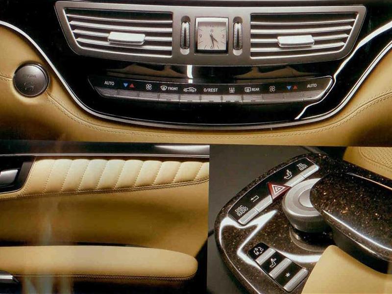 Granito para el interior de Mercedes-Benz