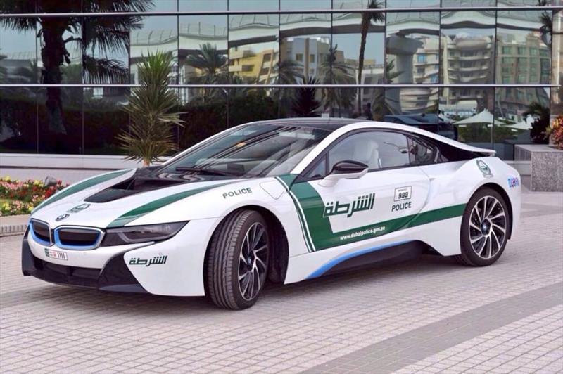 BMW i8 para la Policía de Dubai
