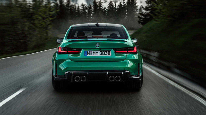 BMW M3 sedán y M4 coupé 2021
