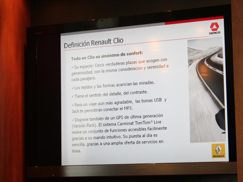 Renault Clio lll Lanzamiento en Chile