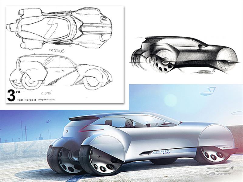 Peugeot del 2020 según los niños