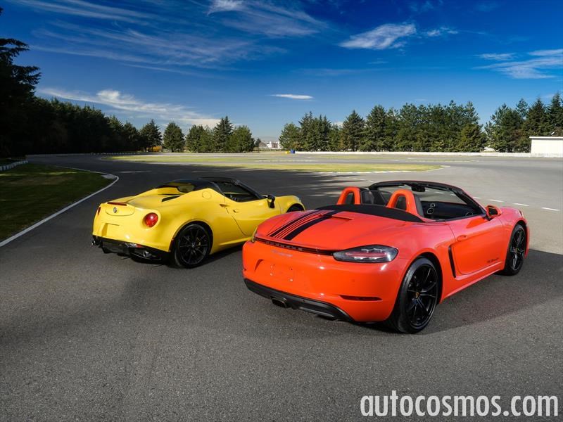 Alfa Romeo 4C Spider vs Porsche 718 Boxster