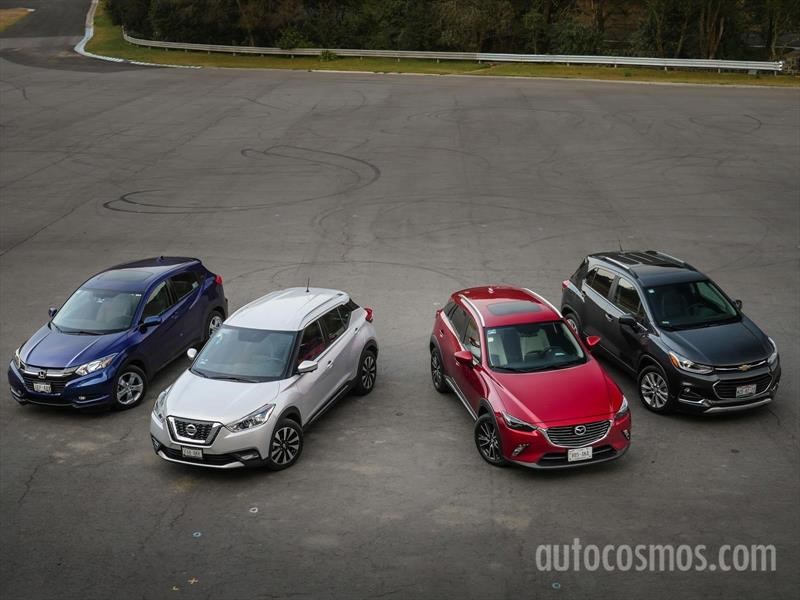 Chevrolet Trax vs Honda HR-V vs Nissan Kicks Vs Mazda CX-3