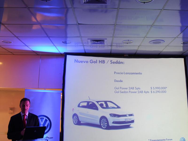 Volkswagen Gol 2013 Lanzamiento en Chile