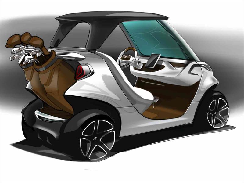 Mercedes-Benz Style Edition Garia Golf Car