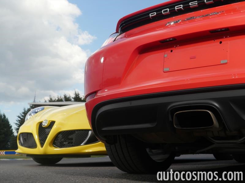Alfa Romeo 4C Spider vs Porsche 718 Boxster