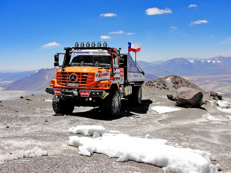 Mercedes-Benz Zetros: Récord mundial en Chile