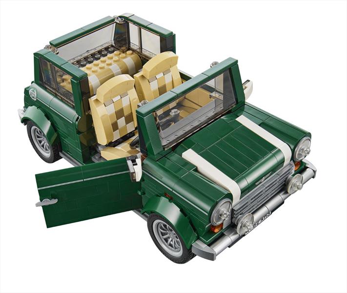 Mini Cooper creado por Lego