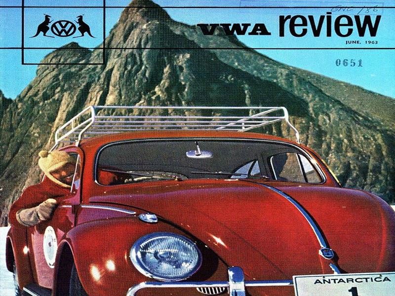 VW Escarabajo: el primer auto de la Antártida