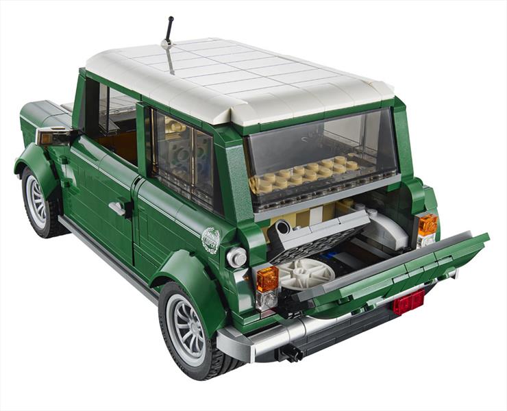 Mini Cooper creado por Lego