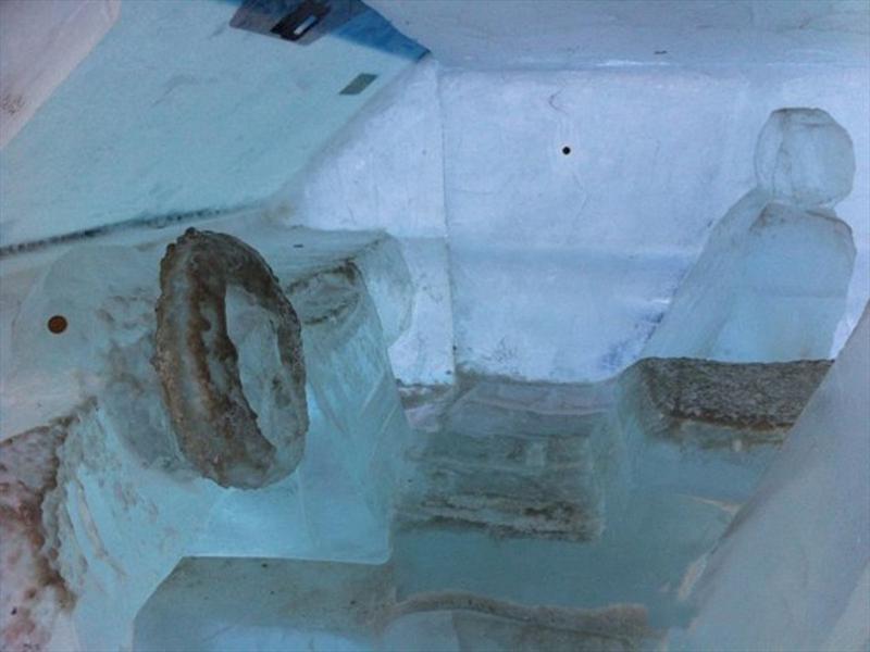 Una Toyota Land Cruiser bien helada