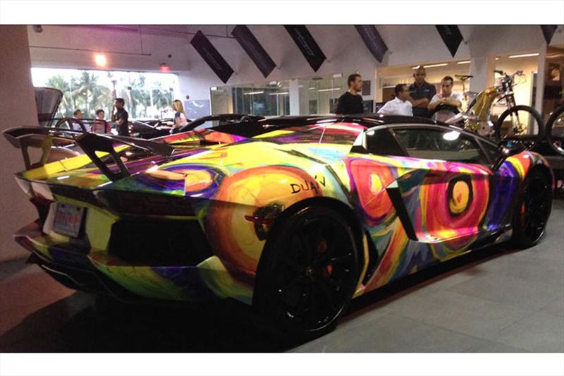 Lamborghini Aventador Art Car por Duaiv