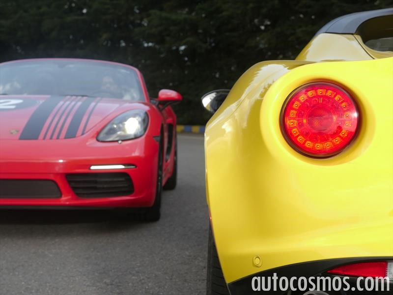Alfa Romeo 4C Spider vs Porsche 718 Boxster