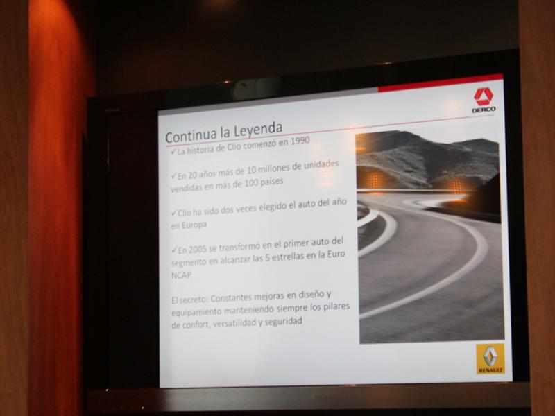 Renault Clio lll Lanzamiento en Chile