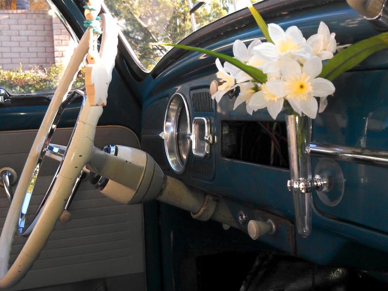 Florero de Volkswagen Beetle