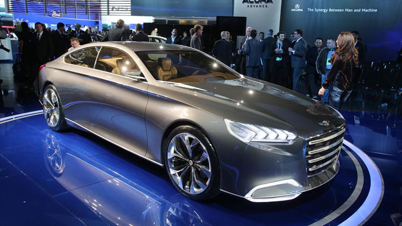 Hyundai HCD-14 Genesis Concept en Detroit 2013