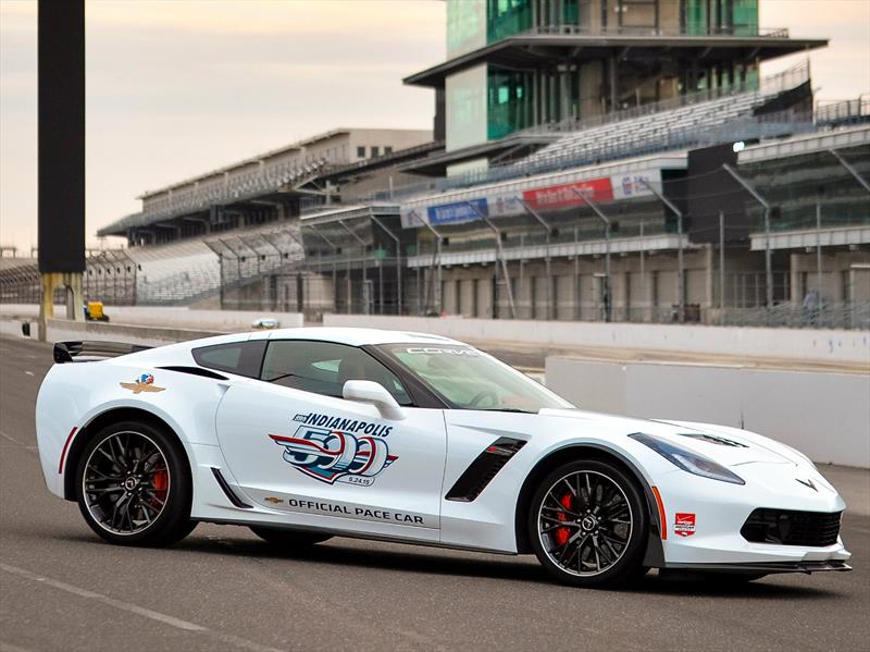 Corvette Z06 es el pace car de la Indy 500