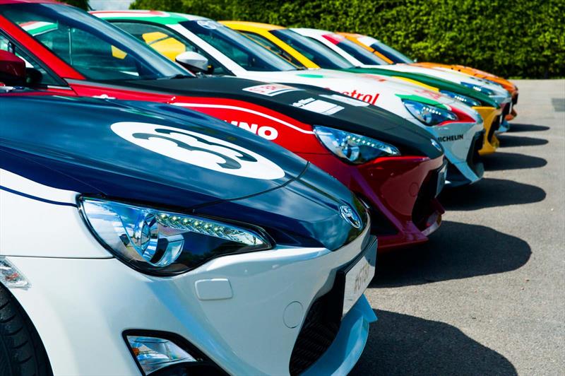 Toyota rinde tributo a su pasado deportivo