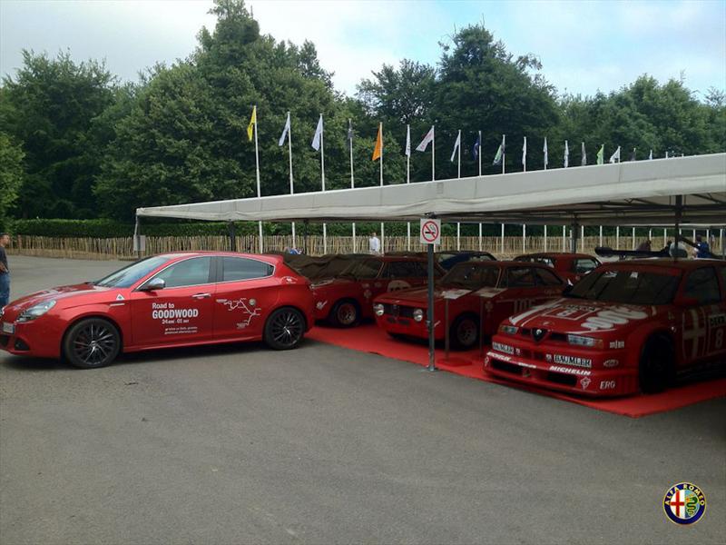 Alfa Romeo en Goodwood 2012
