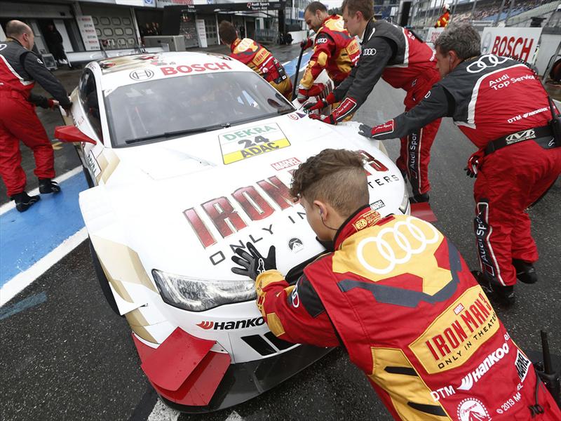 Audi DTM Racing Team se viste de Iron Man